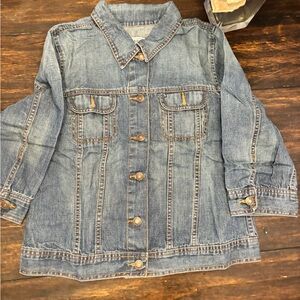 Old Navy Classic Blue Jean Jacket with 3/4 sleeves